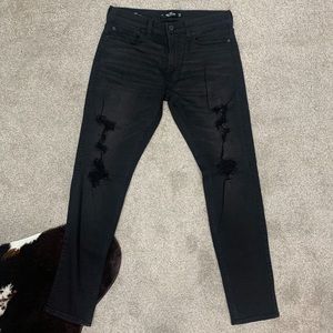 Hollister Black Jeans 32W32L